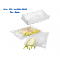 100 sacs sachets conservation sous vide lisses neutres 90 microns 150X300 M/M