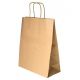 Sac papier à poignées torsadées ficelle