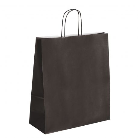 Sac papier à poignées torsadées ficelle