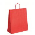 Sac papier à poignées torsadées ficelle
