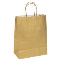Sac papier à poignées torsadées ficelle