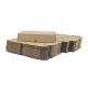 Boîte postale brune 100x80x60 m/m 