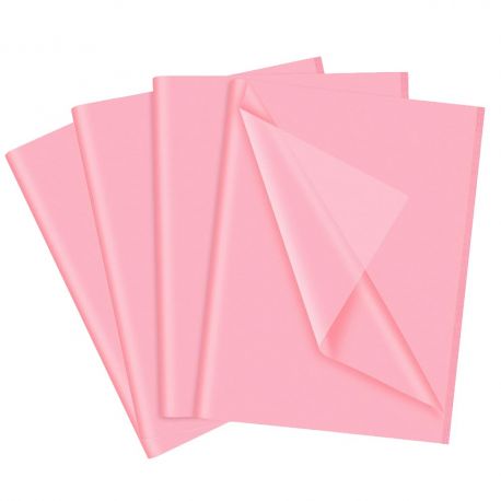 Feuilles papier de soir mousseline fushia 50x75 cm