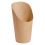 50 Pots wrap en carton Kraft brun 360 ml