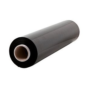 Bobine rouleau film étirable manuel noir 450 m/m x 300 ml 17 microns  emballge garrigou