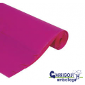 Feuilles papier de soir mousseline fushia 50x75 cm