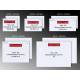 Pochettes porte documents adhésives " Document ci-inclus " DCI 220x110 m/m