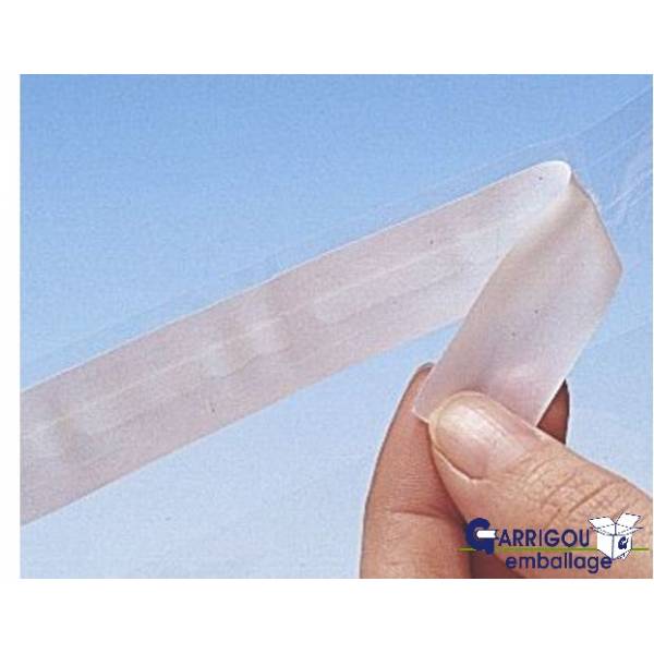 Sachets plastique fermeture adhésive - Vente de sachets plastique adhésifs  - 270 x 380 mm