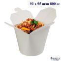 Pot à plats chauds ou froids pâtes pasta box 500 CC
