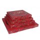 100 boites Pizza en Carton Alimentaire Format 330 x 330 x 35 m/m ou 33 x 33 x 3,5 cm